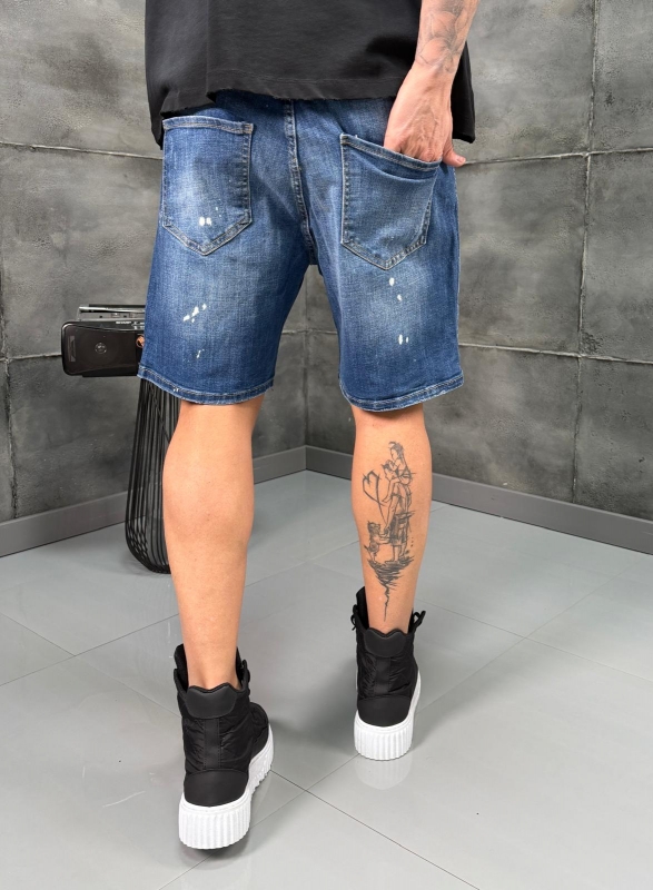 Мъжки къси дънки RIVERA DENIM