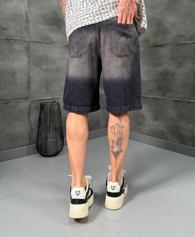 Мъжки къси дънки SMOKE RIFT DENIM