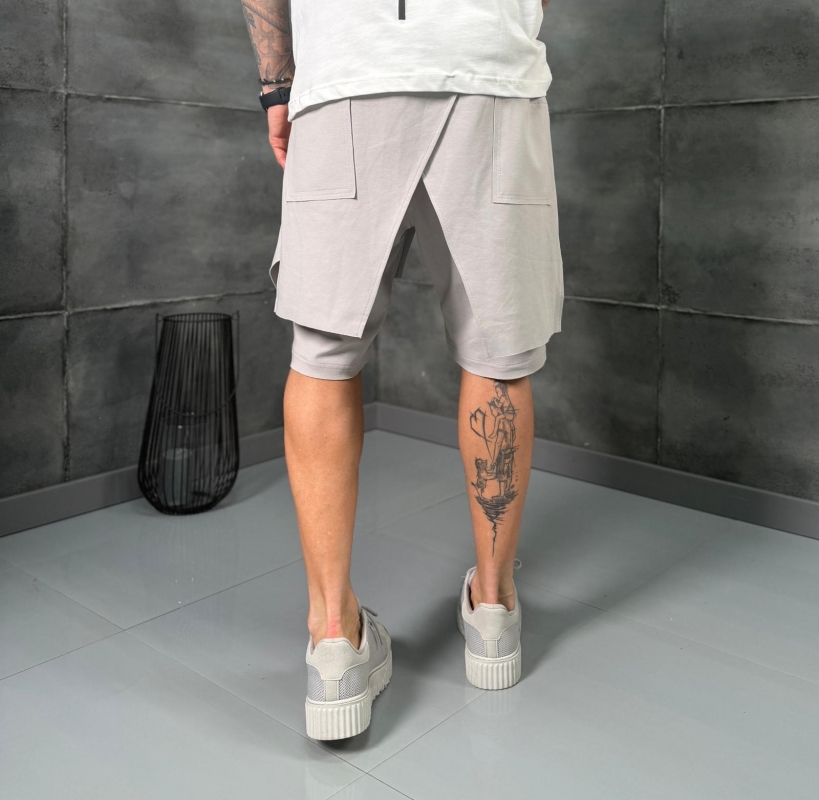 Мъжки къси панталони DRAPE-01 MOVOMO