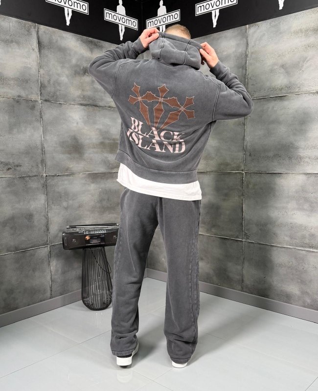 Мъжки комплект Cross Set – Dark Grey Edition