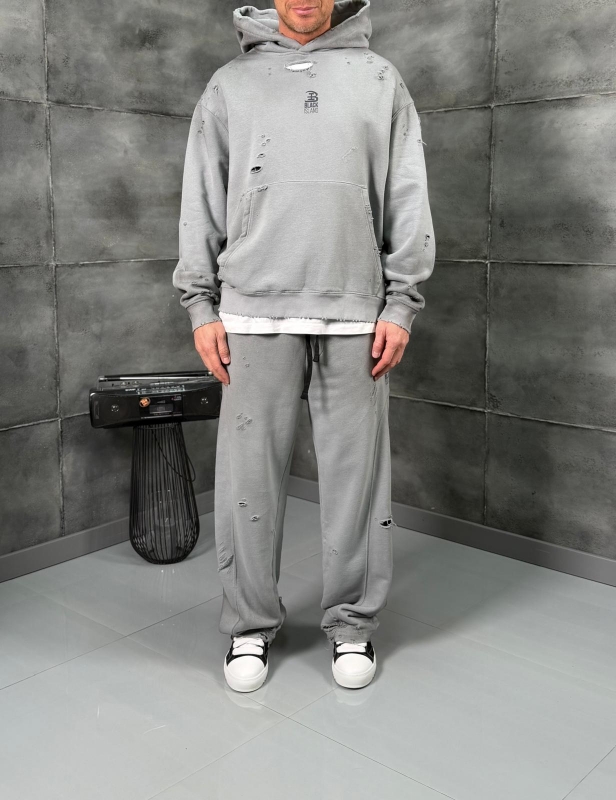 Мъжки комплект Distressed Set – Grey Edition