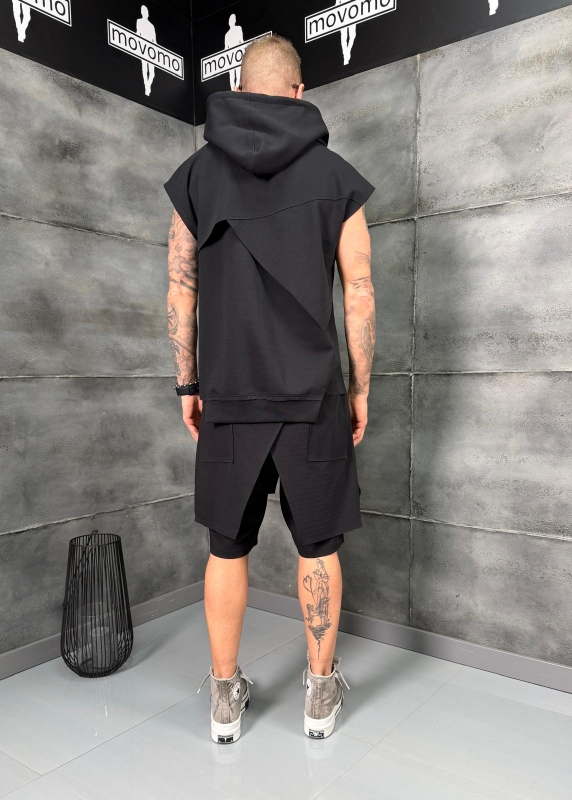 Мъжки комплект DRAPE 01 – BLACK SET MOVOMO