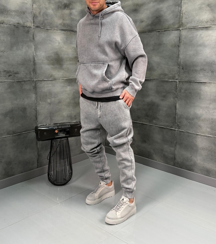 Мъжки комплект ESSENTIAL SET GREY WASHED