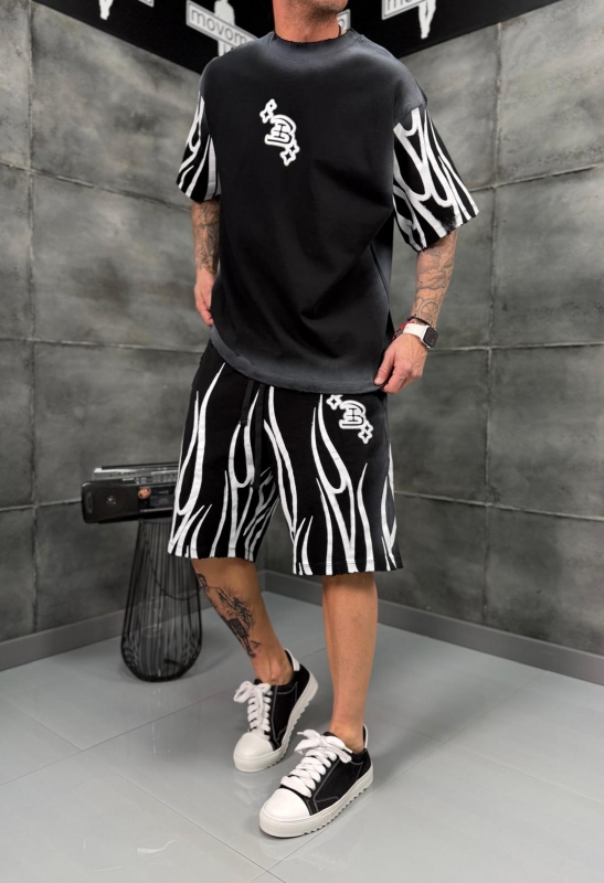 Мъжки комплект Flame Pattern