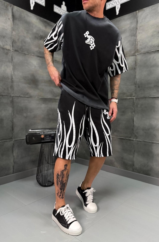 Мъжки комплект Flame Pattern