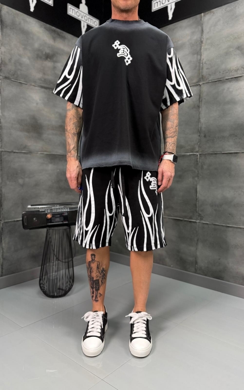 Мъжки комплект Flame Pattern