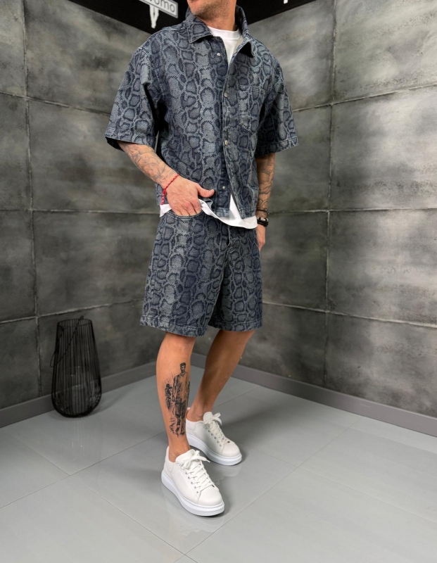 Мъжки комплект PYTHON DENIM SET