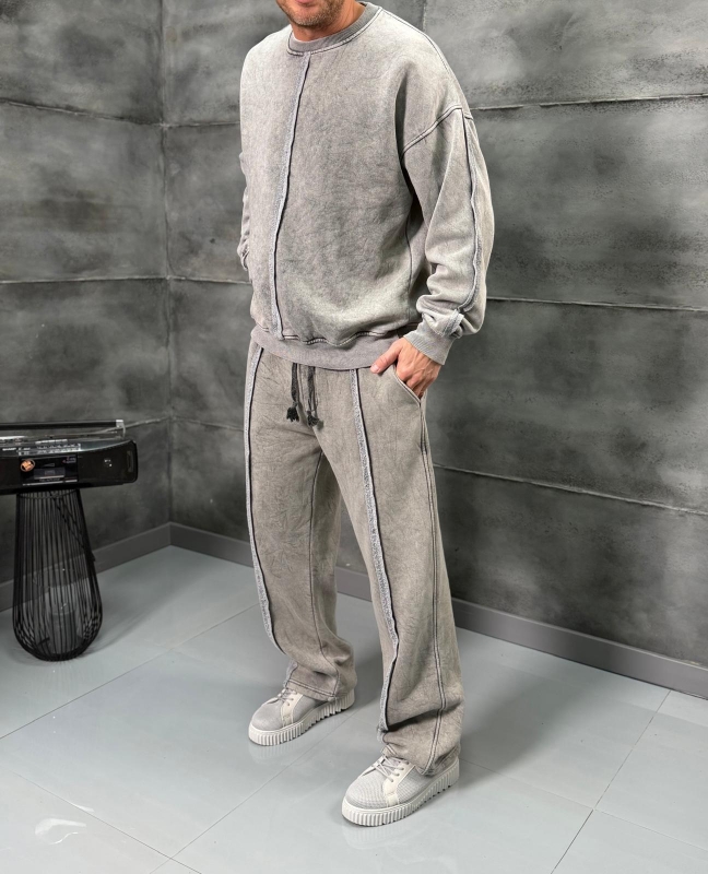 Мъжки комплект Raw Edge Grey