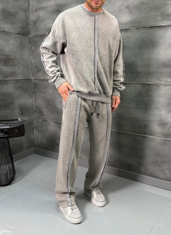 Мъжки комплект Raw Edge Grey