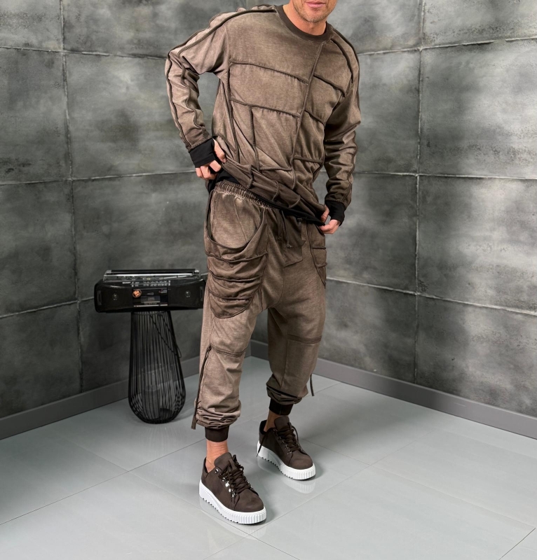 Мъжки комплект SET STRUCTURE BROWN