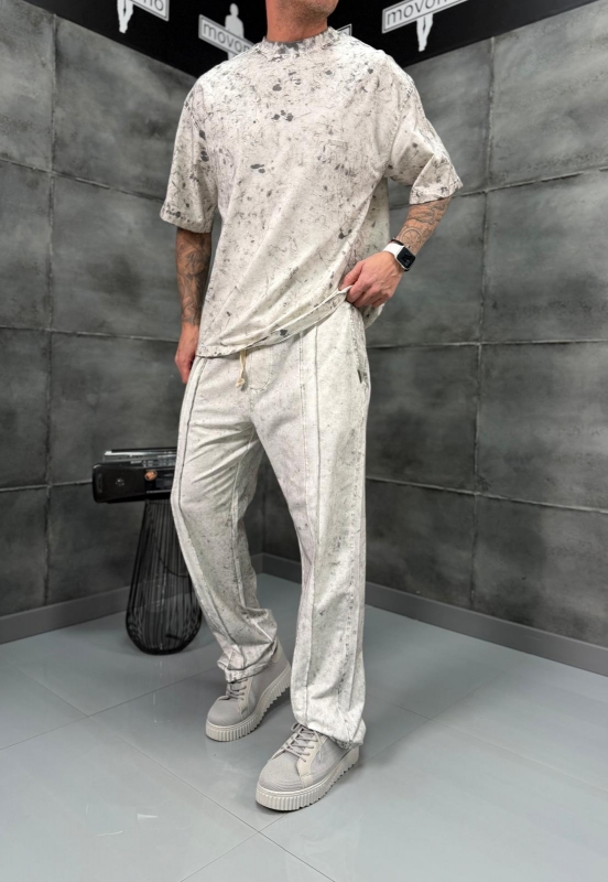 Мъжки комплект Stone Washed SUMMER