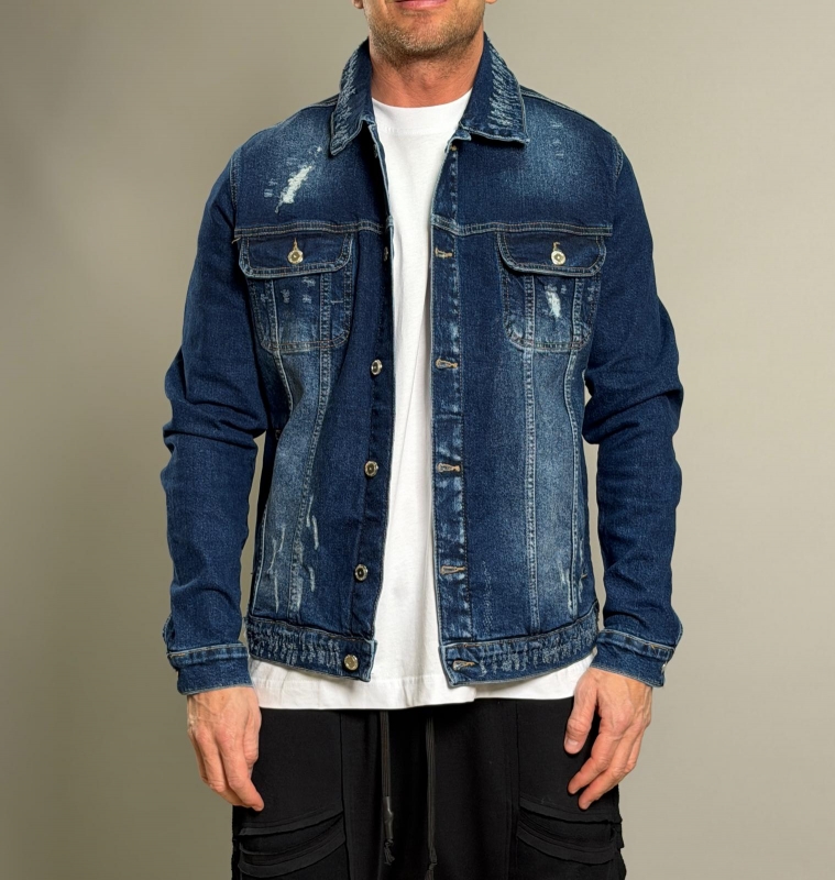 Мъжко дънково яке DARK FRAME