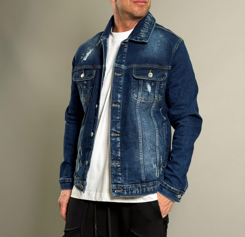 Мъжко дънково яке DARK FRAME