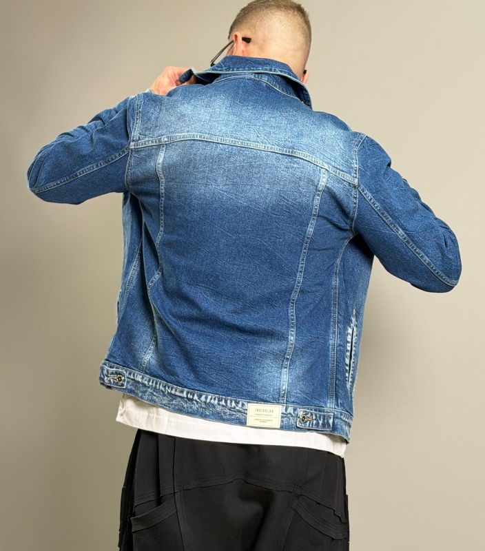 Мъжко дънково яке INDIGO EDGE