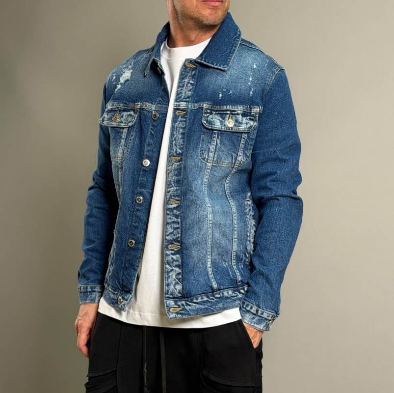 Мъжко дънково яке INDIGO EDGE