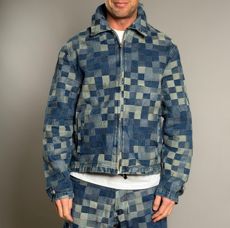 Мъжко дънково яке Patchis