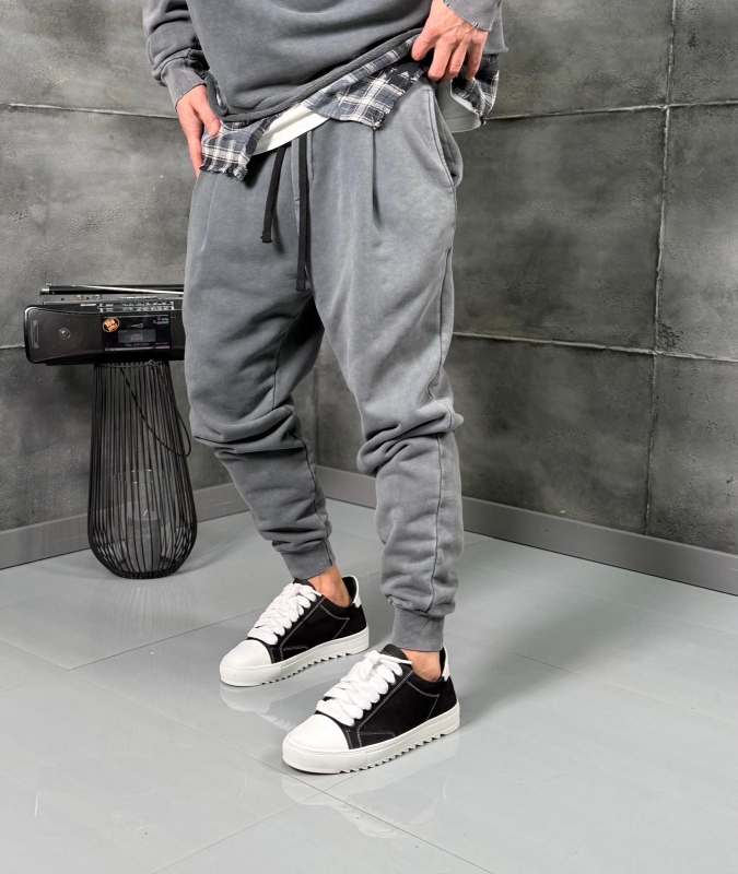 Мъжко долнище Essential Jogger Pants – Grey Edition