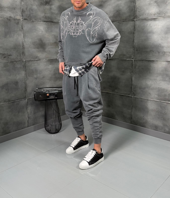 Мъжко долнище Essential Jogger Pants – Grey Edition