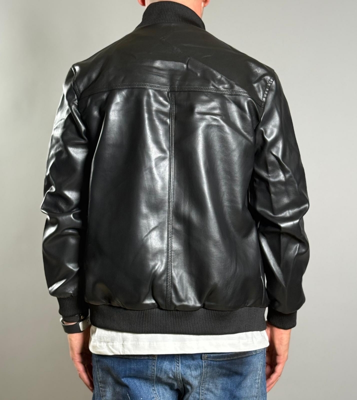 Мъжко яке Classic Black Bomber