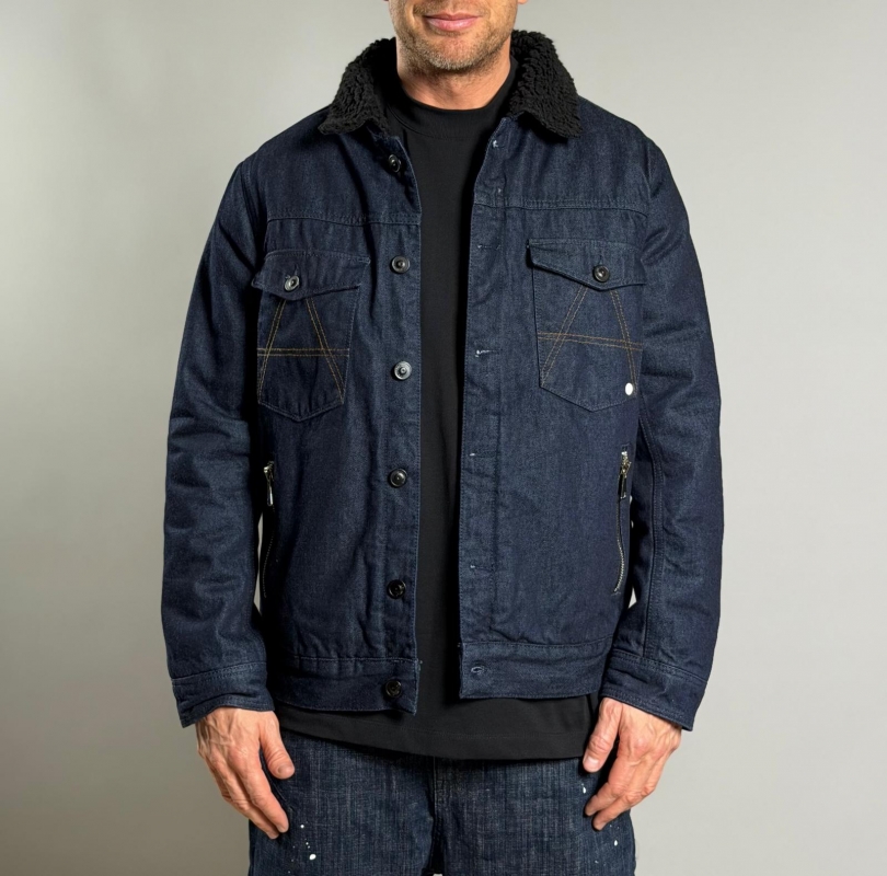 Мъжко яке HERITAGE DENIM – DARK BLUE