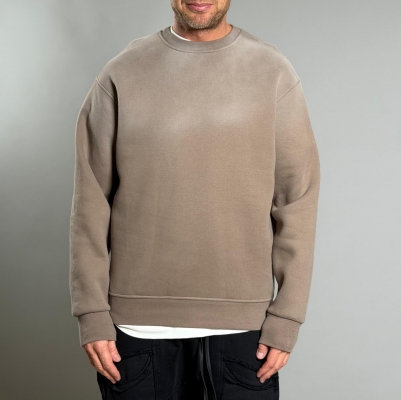 Мъжка блуза  WITH LOVE – TAUPE