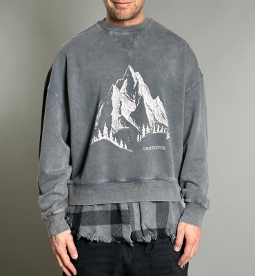 Мъжка блуза LAYERED MOUNTAIN SWEAT