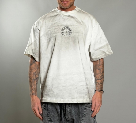 Мъжка тениска Faith Over White