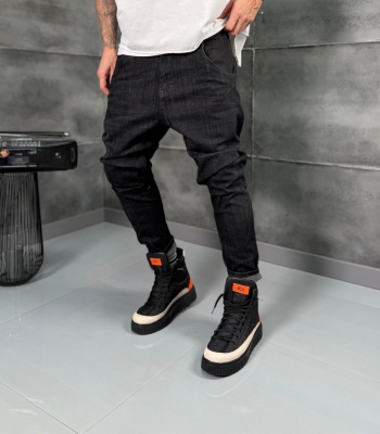 Мъжки дънки BLACK DROP TAPER JEANS