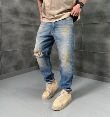 Мъжки дънки relaxed fit DUST FADE