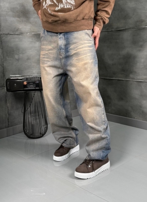 Мъжки дънки Sandwashed Loose Denim