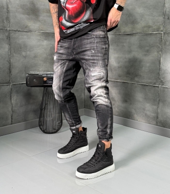 Мъжки дънки Skinny Fit URBAN SPLASH DENIM
