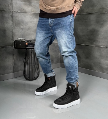 Мъжки дънки Stone Blue Denim