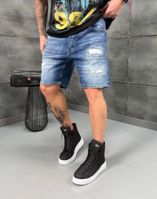 Мъжки къси дънки RIVERA DENIM