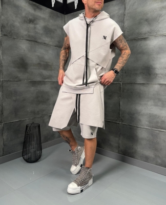 Мъжки комплект DRAPE 01 – SAND SET MOVOMO