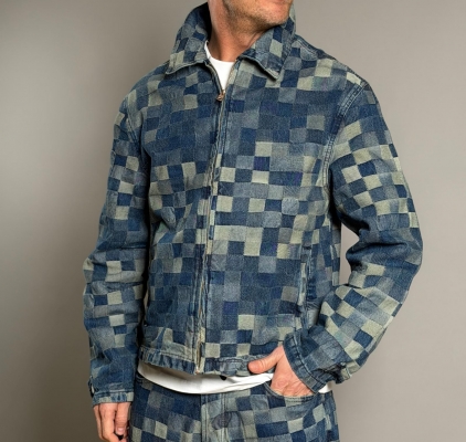 Мъжко дънково яке Patchis