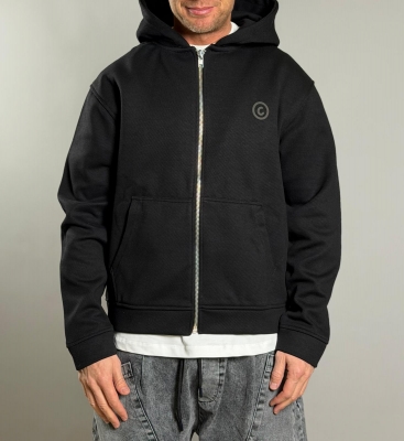 Мъжко горнище с качулка FOCUS ZIP